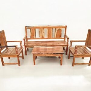 Garden Sofa Set in Acacia Wood (Table Included)