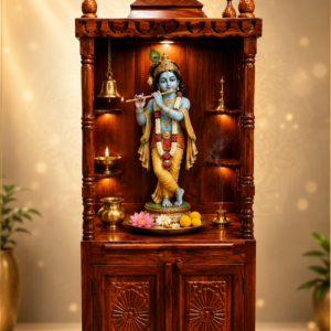Handcrafted Sheesham Wood Home Temple
