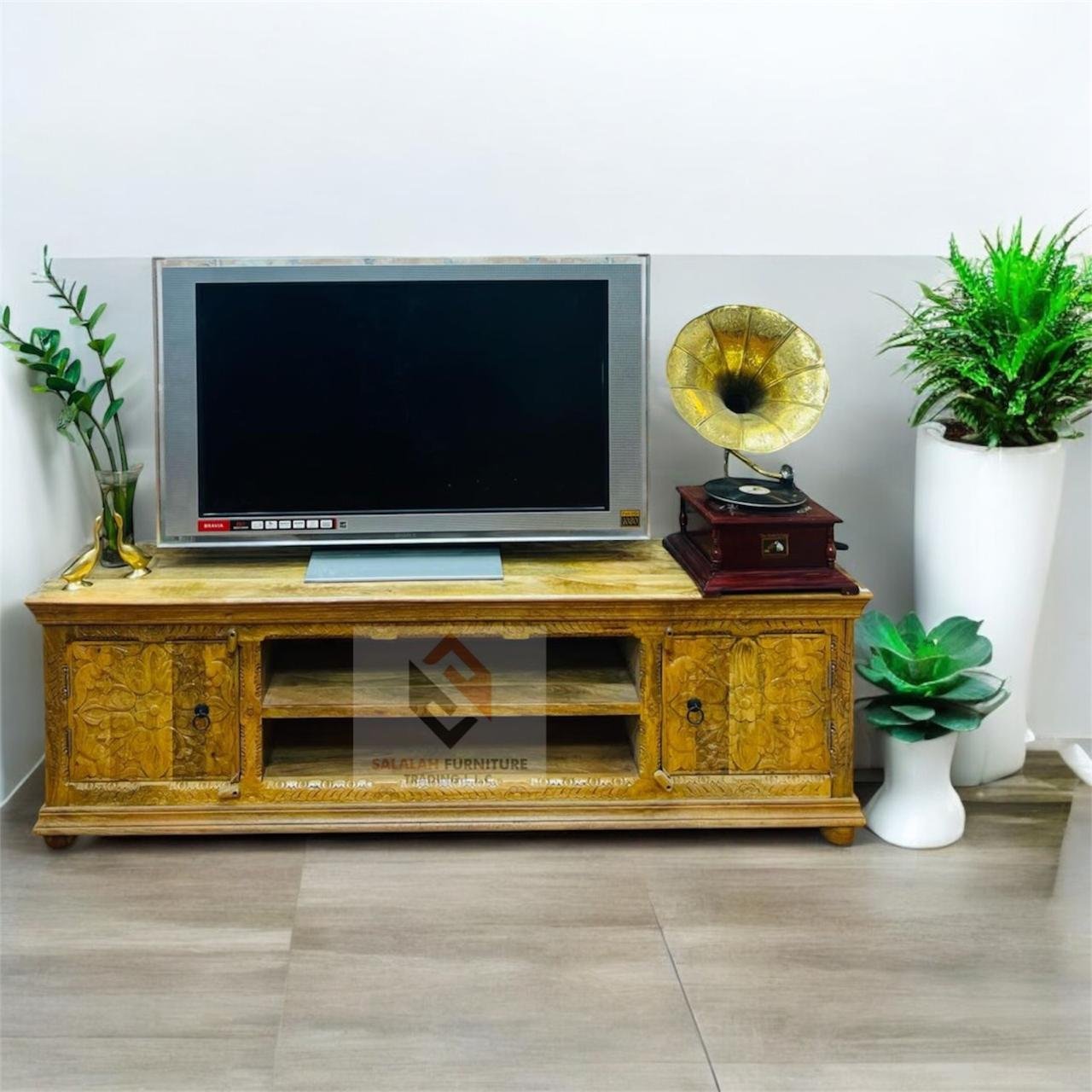 Mango Wood TV Stand