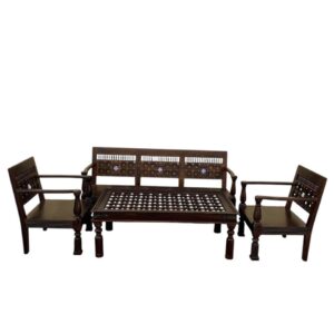 Wooden Sofa Set 3+1+1