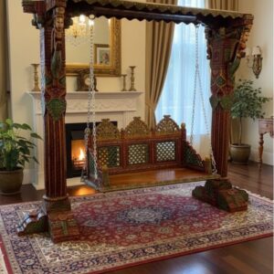 Royal Handcrafted Wooden Swing
