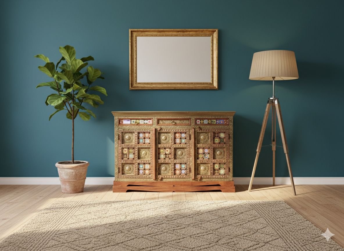 brass inly side bords - Image 3