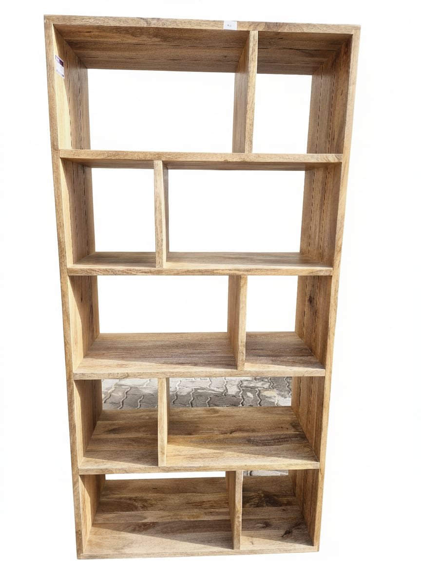 Mango wood book shelf - Image 4