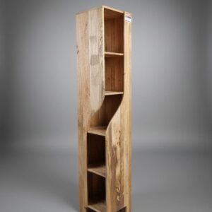 Organic Wave Mango Wood Book shelf