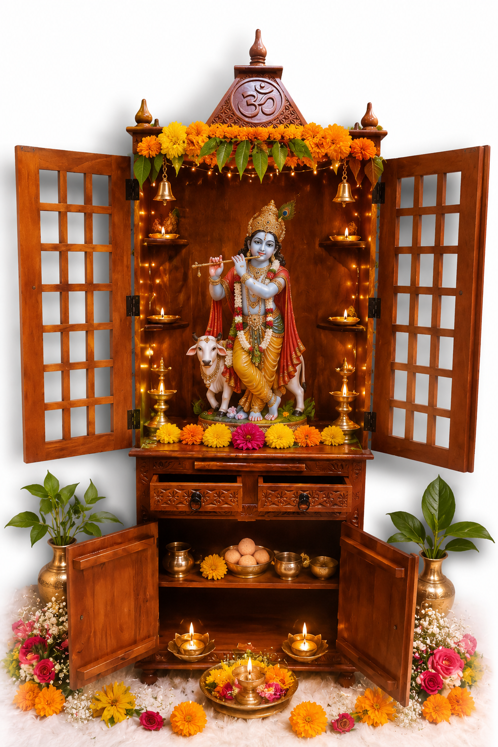 Traditional Home Mandir - Image 6
