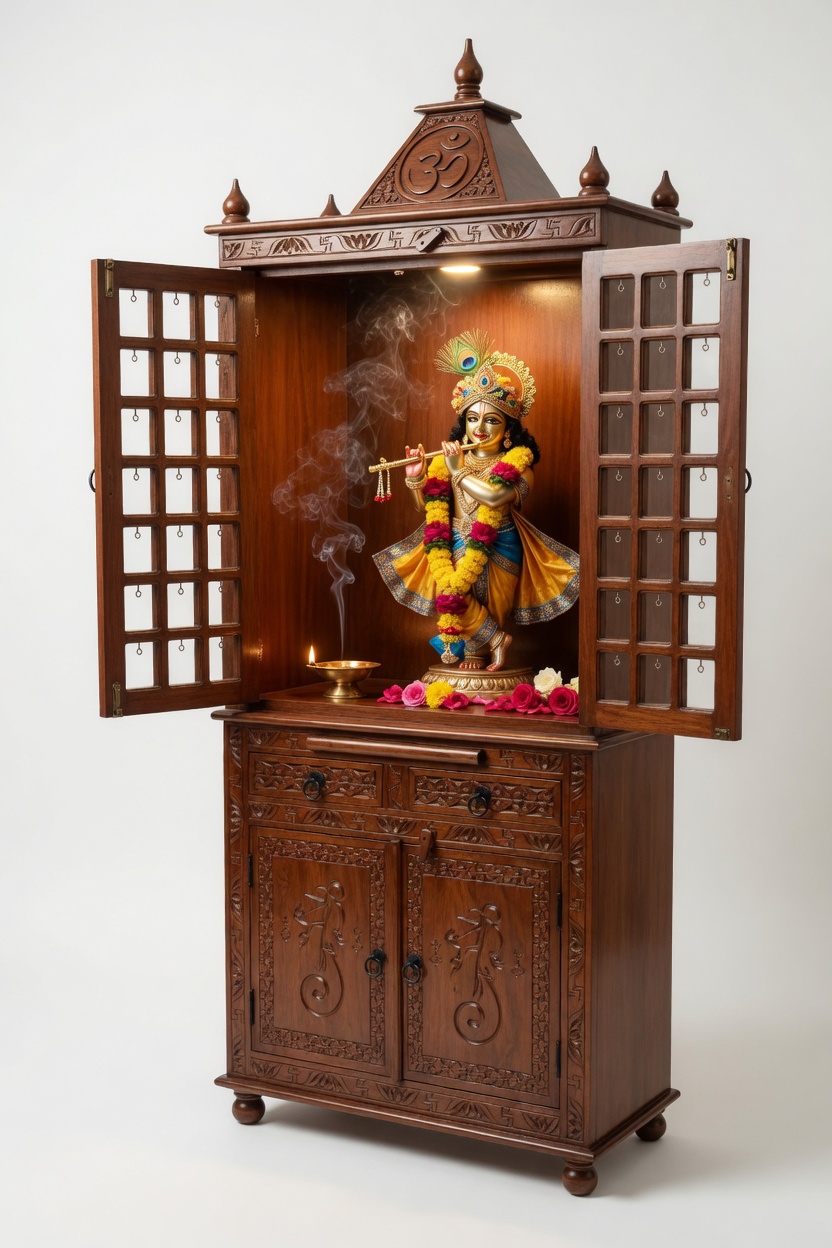 Traditional Home Mandir