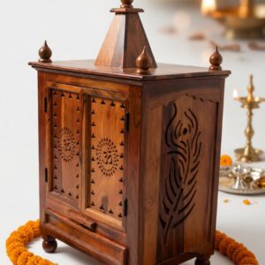 Handcrafted Wooden Mandir