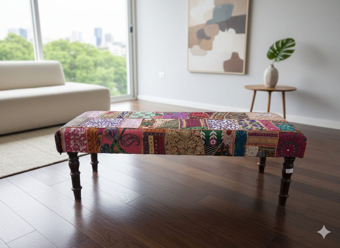 Handcrafted Diwan Sofa with Cussion - Image 2