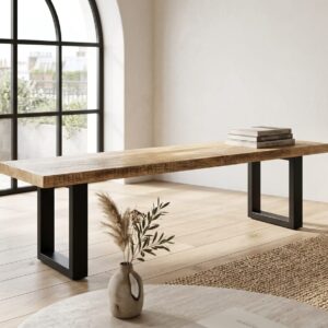 Solid Mango Wood Bench