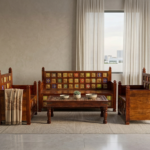 5-Seater Sofa Set (3+1+1) with Integrated Base Storage