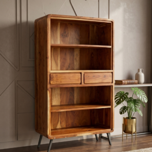 Wooden Bookshelf