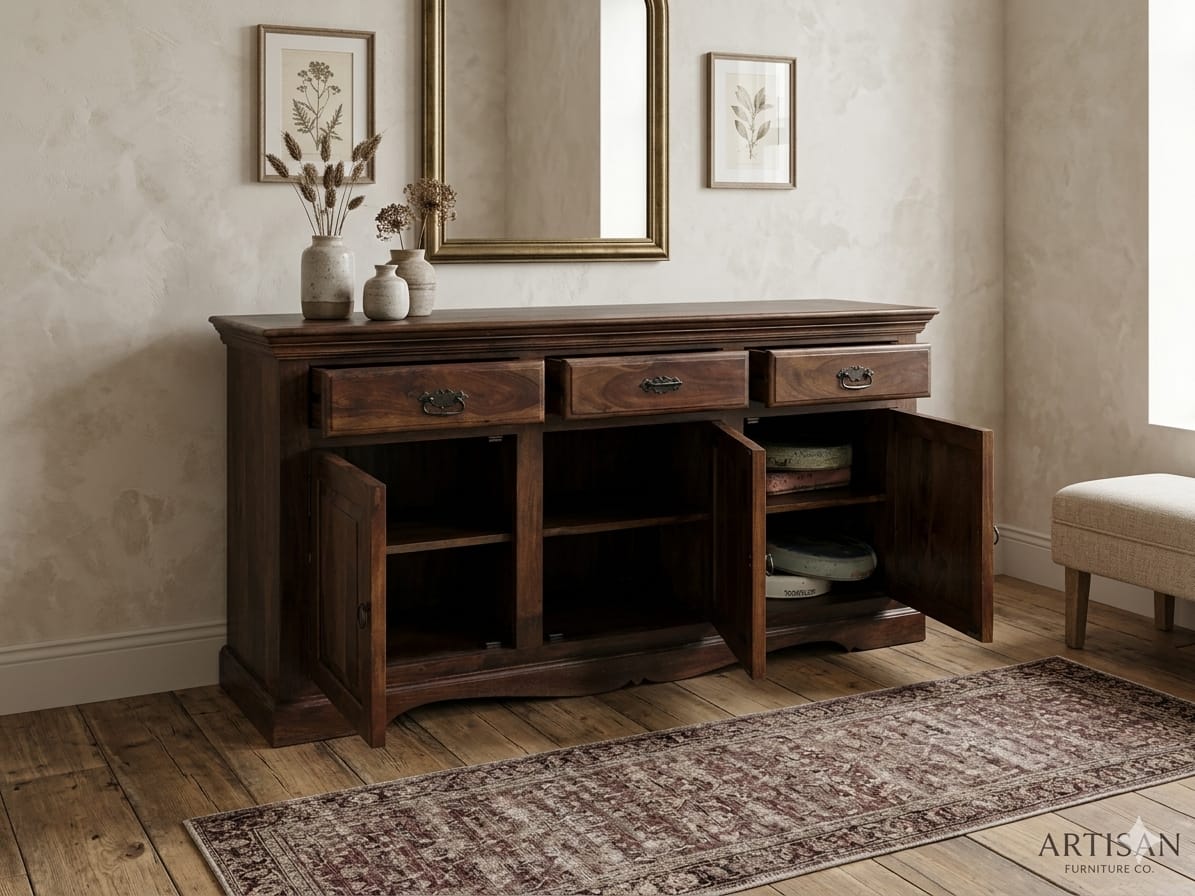 Solid Wood Sideboard - Image 3