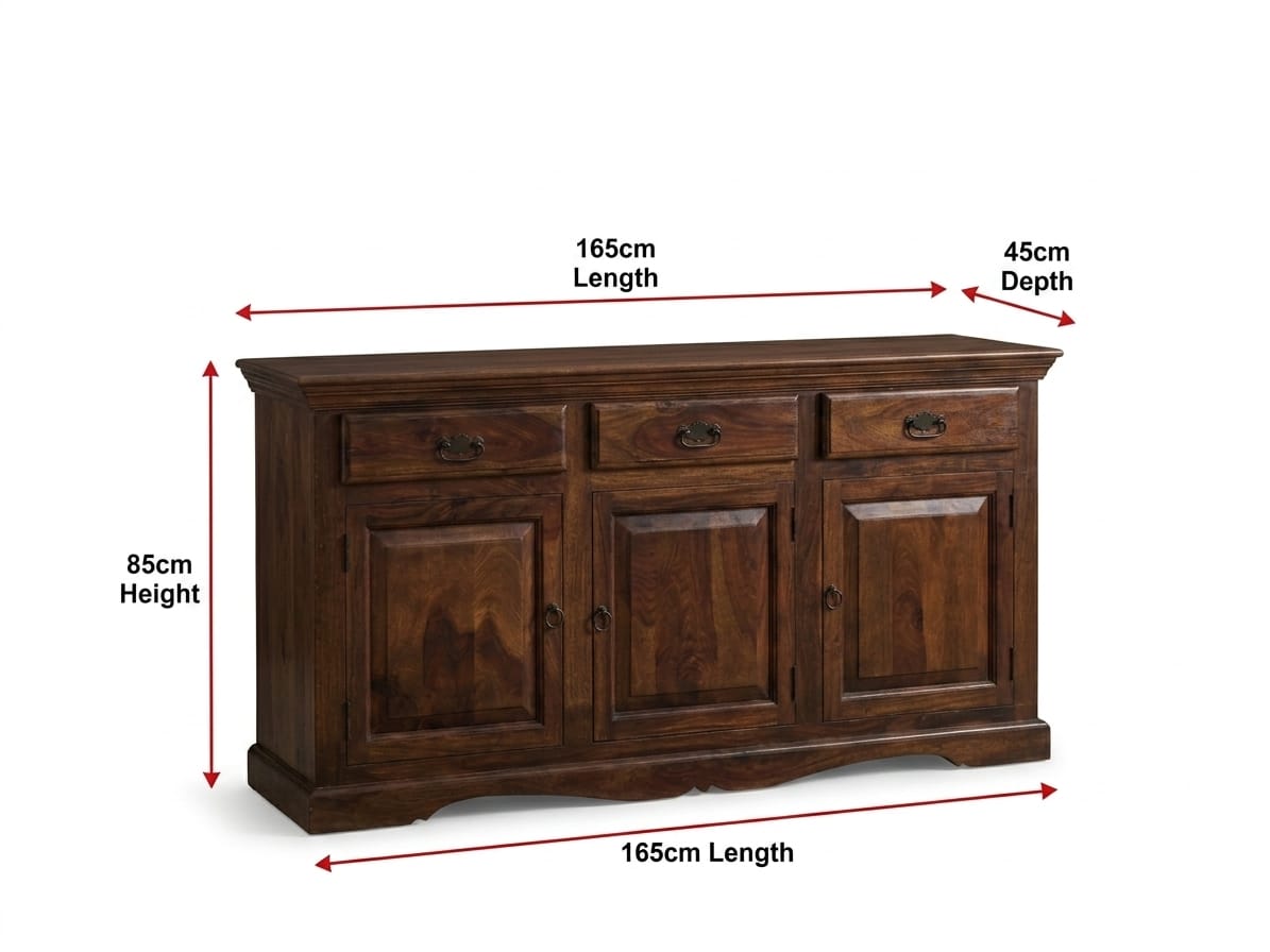 Solid Wood Sideboard - Image 4