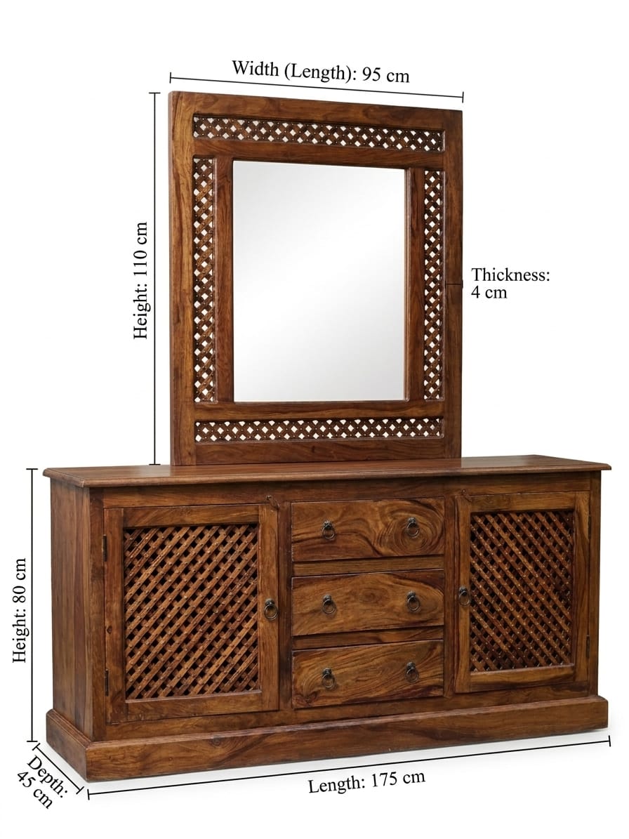 Exquisite Solid Wood Bedroom Set - Image 6