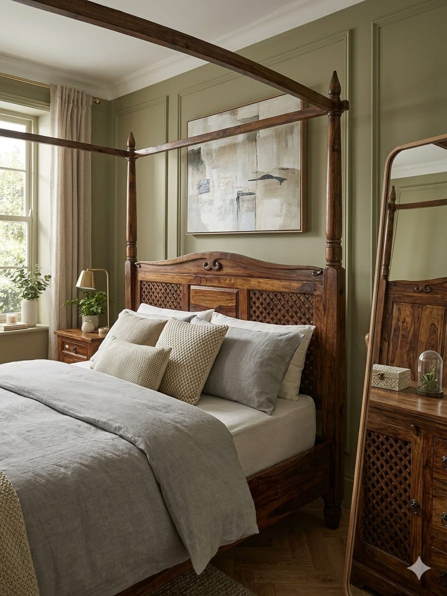 Exquisite Solid Wood Bedroom Set - Image 3