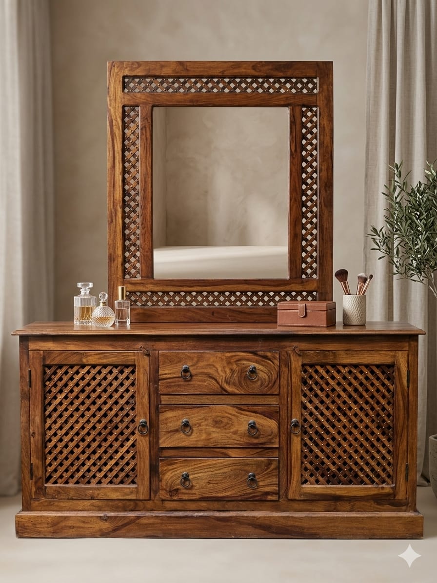 Exquisite Solid Wood Bedroom Set - Image 5