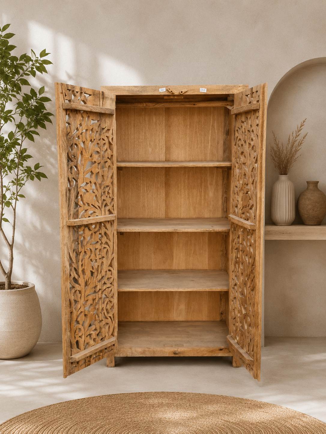 Solid Wood Cabinet - Image 2
